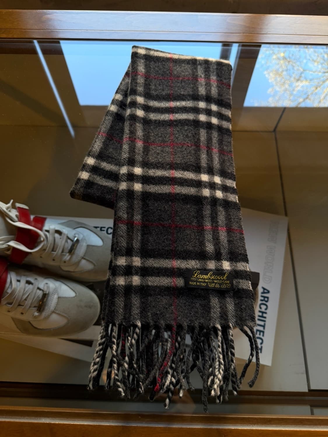 이태리 메이드 램스울 머플러 상품이미지2