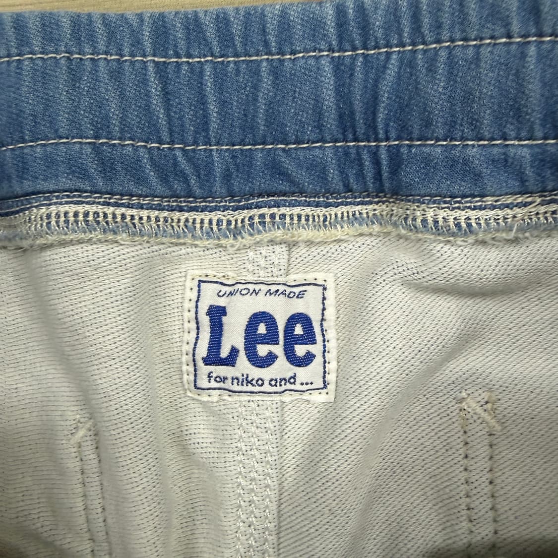 (우먼즈S) JPN 리 LEE 밴딩 조거 데님팬츠 상품이미지2