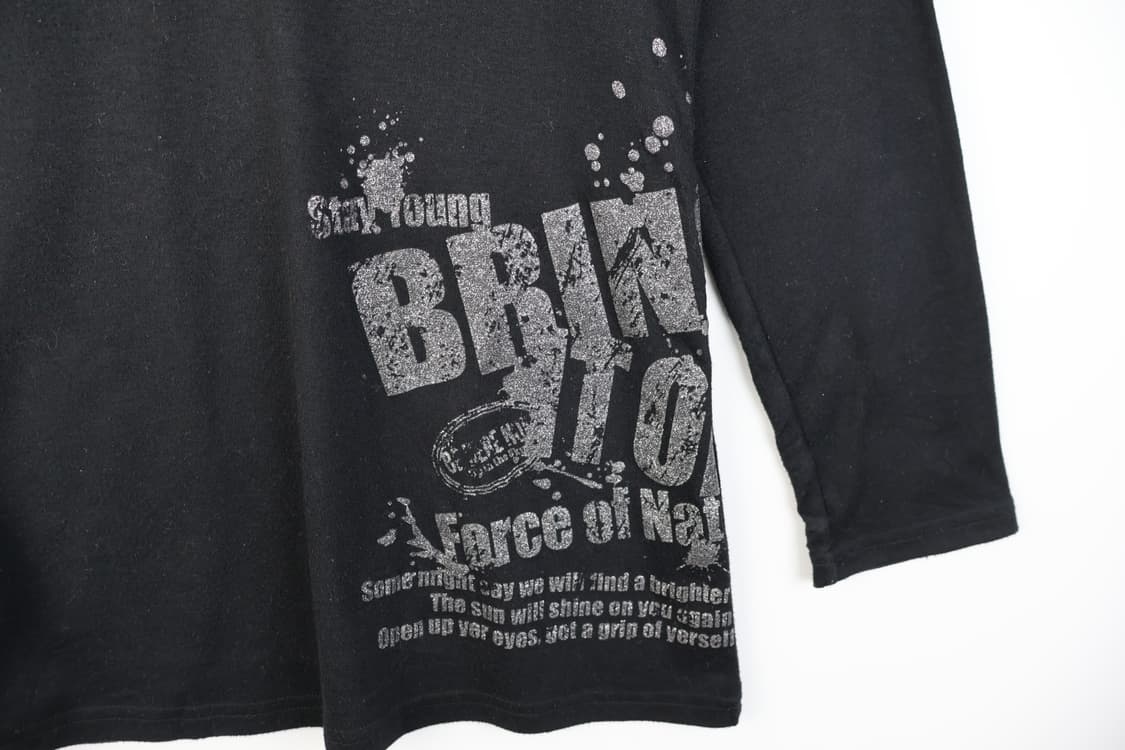 Oeillet Y2k Graphic Long Sleeve T-Shirts 상품이미지7