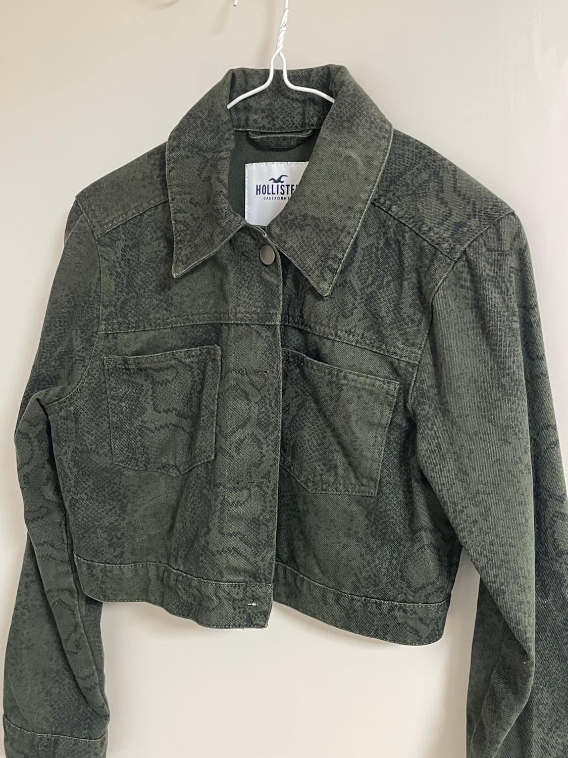 [국내미출시/미국판] 홀리스터 Patterned Crop Jacket 상품이미지5