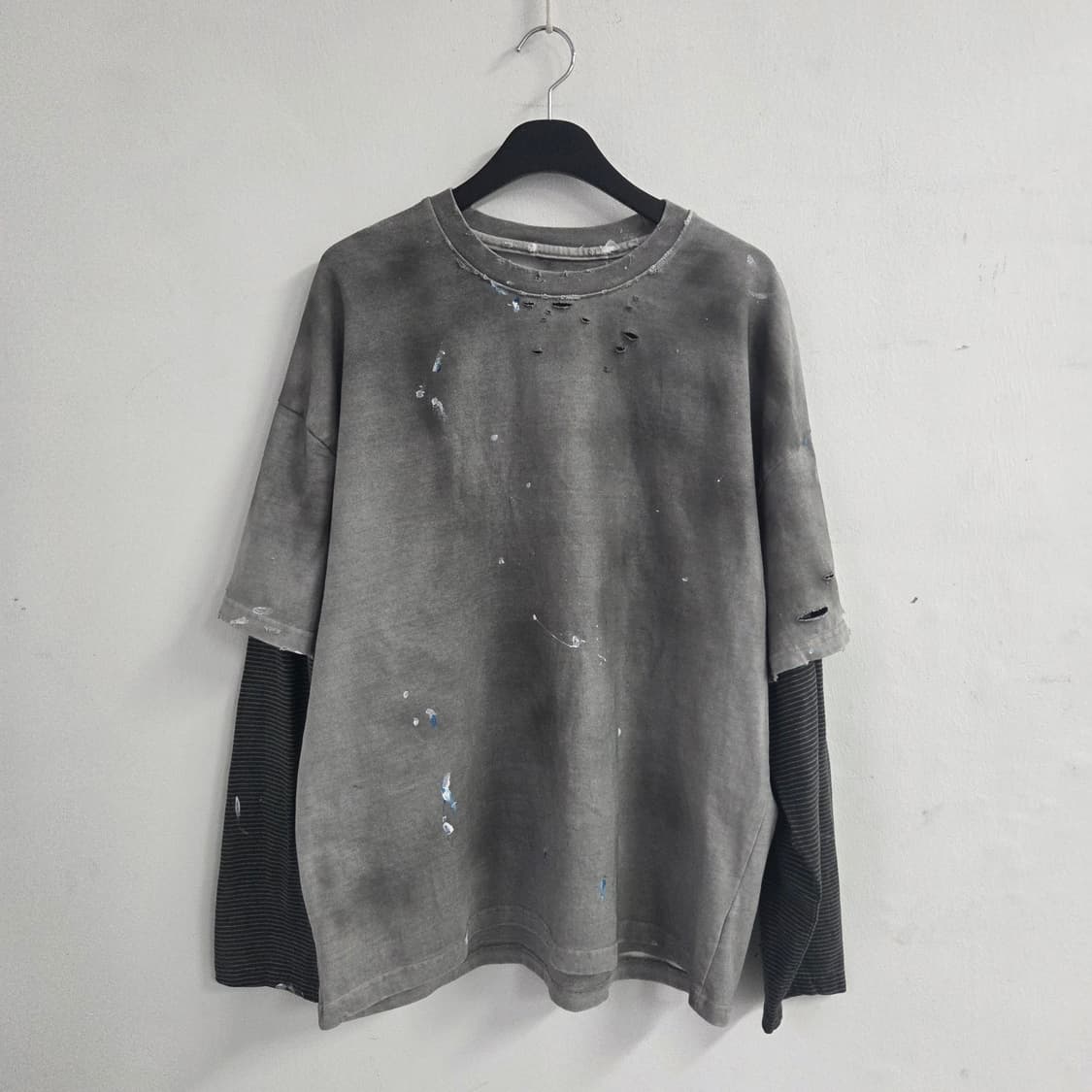 빈티지 레이어드 긴팔티셔츠 상품이미지5