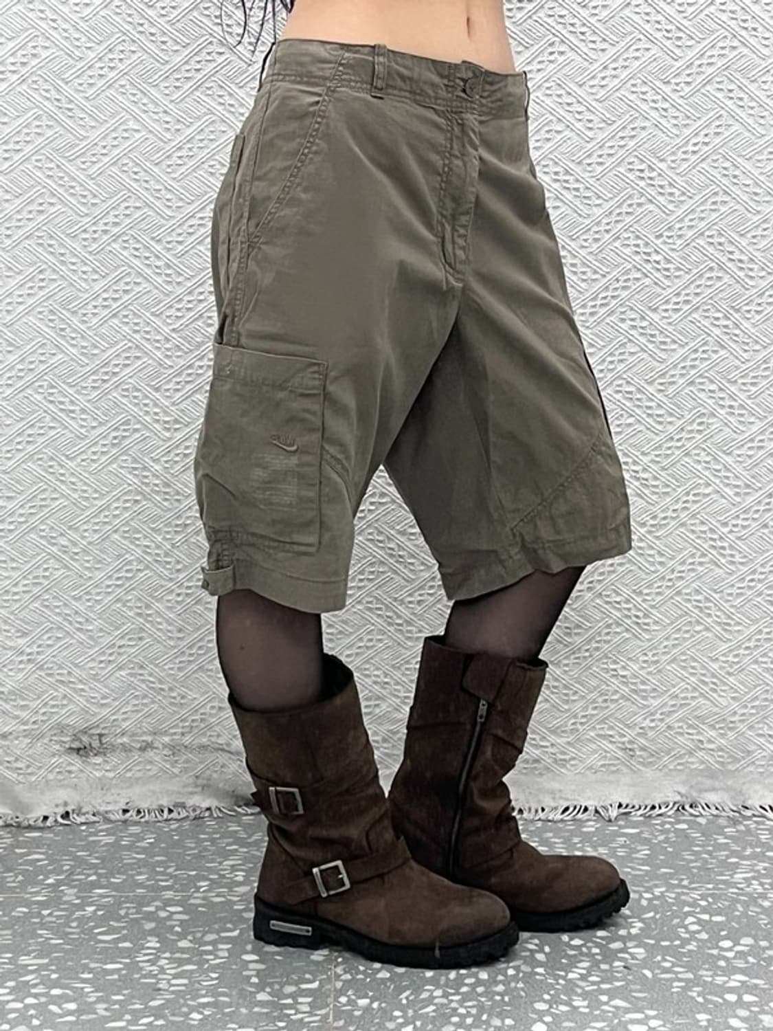 나이키 밀리터리 사파리 헌팅 카고 쇼츠 반바지 L C10649 상품이미지2