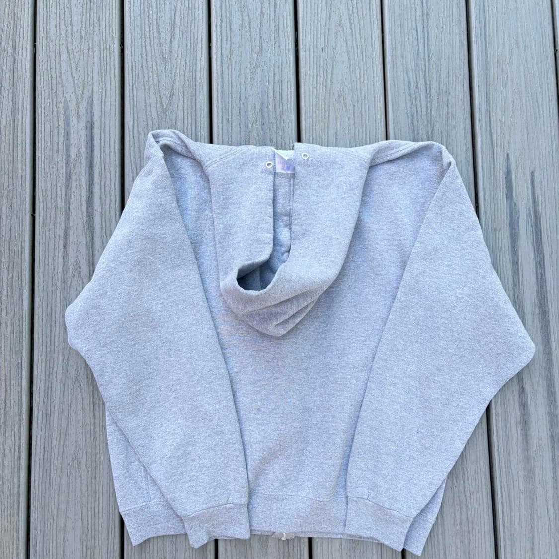 러셀 애슬레틱 스웻 후드집업 그레이 상품이미지4