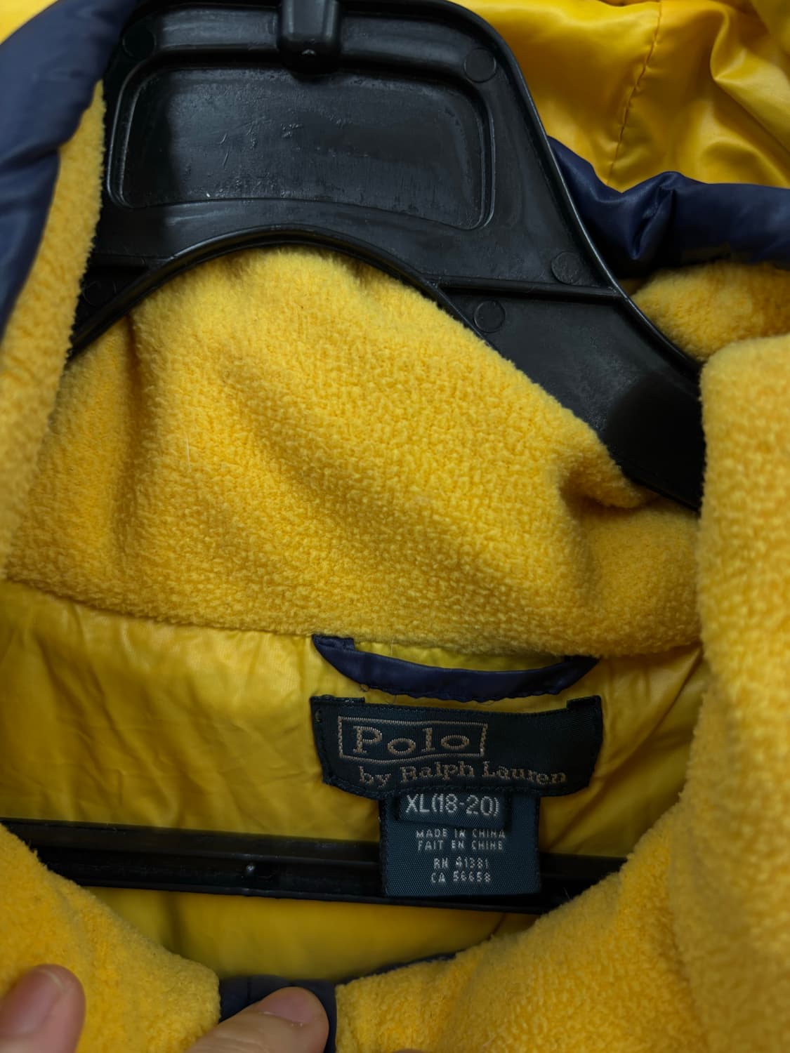 폴로랄프로렌 후드탈착 다운패딩 상품이미지7