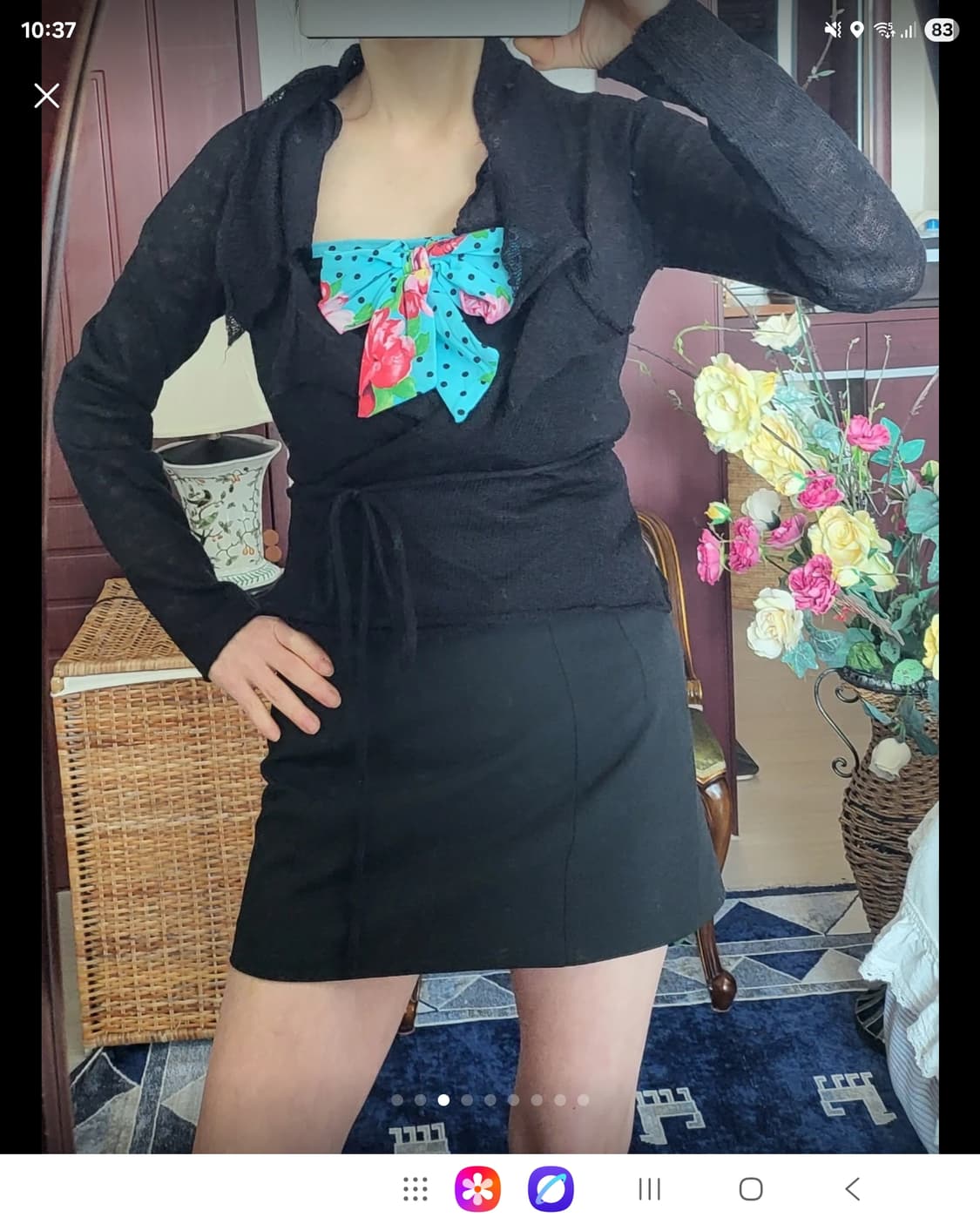 프랑스 모르간 리본 튜브탑  상품이미지6