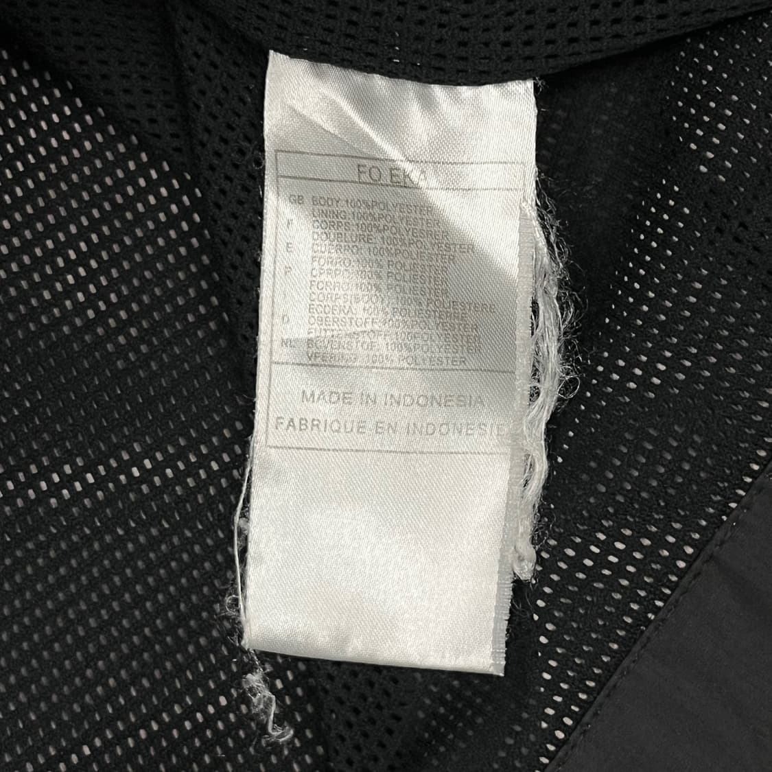 [정품/L] 나이키 블랙 형광 바람막이 후드 자켓 b17 상품이미지6