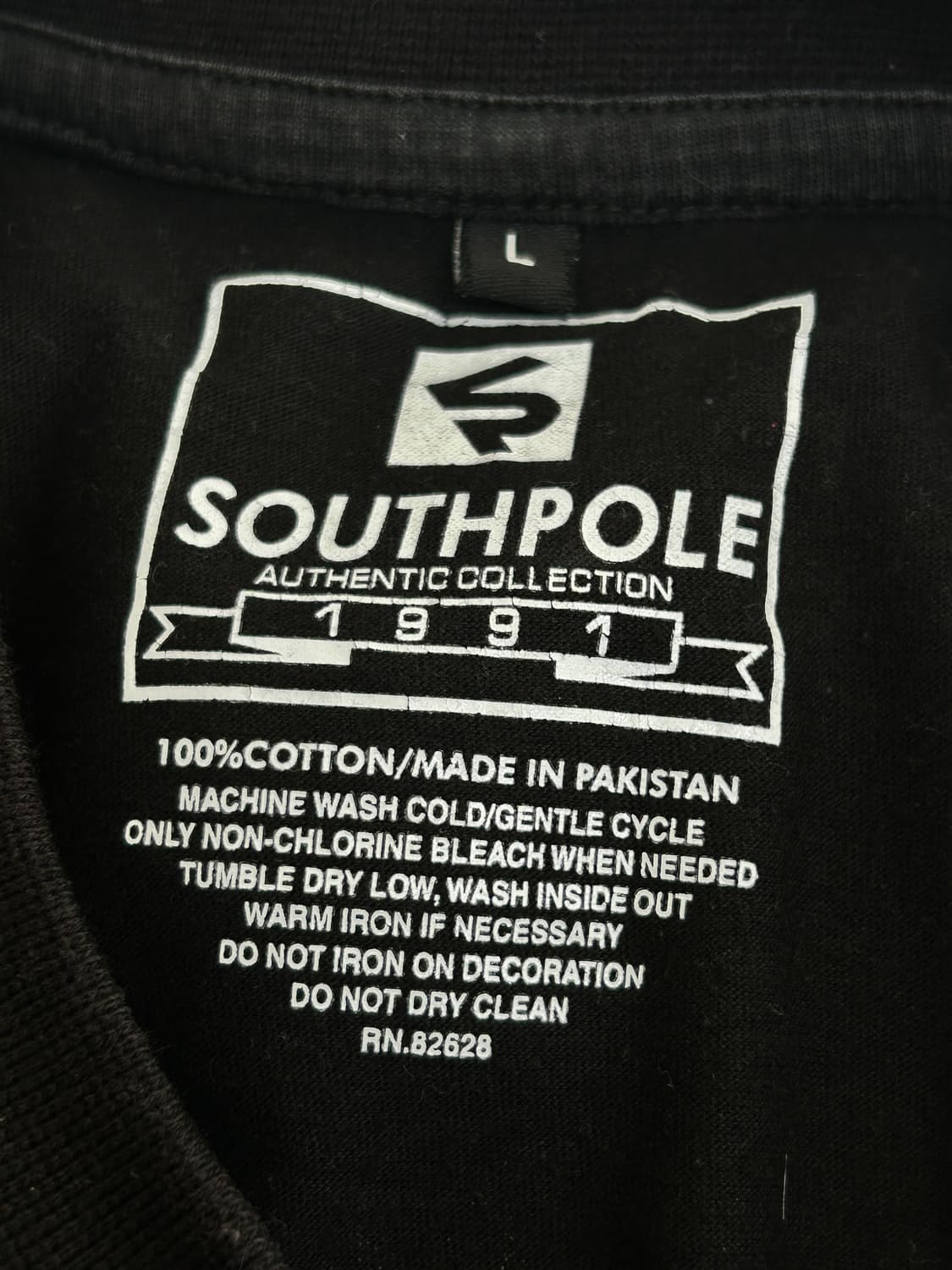 [L] 사우스폴 기하학 패턴 롱슬리브 긴팔티 남성 L 상품이미지5