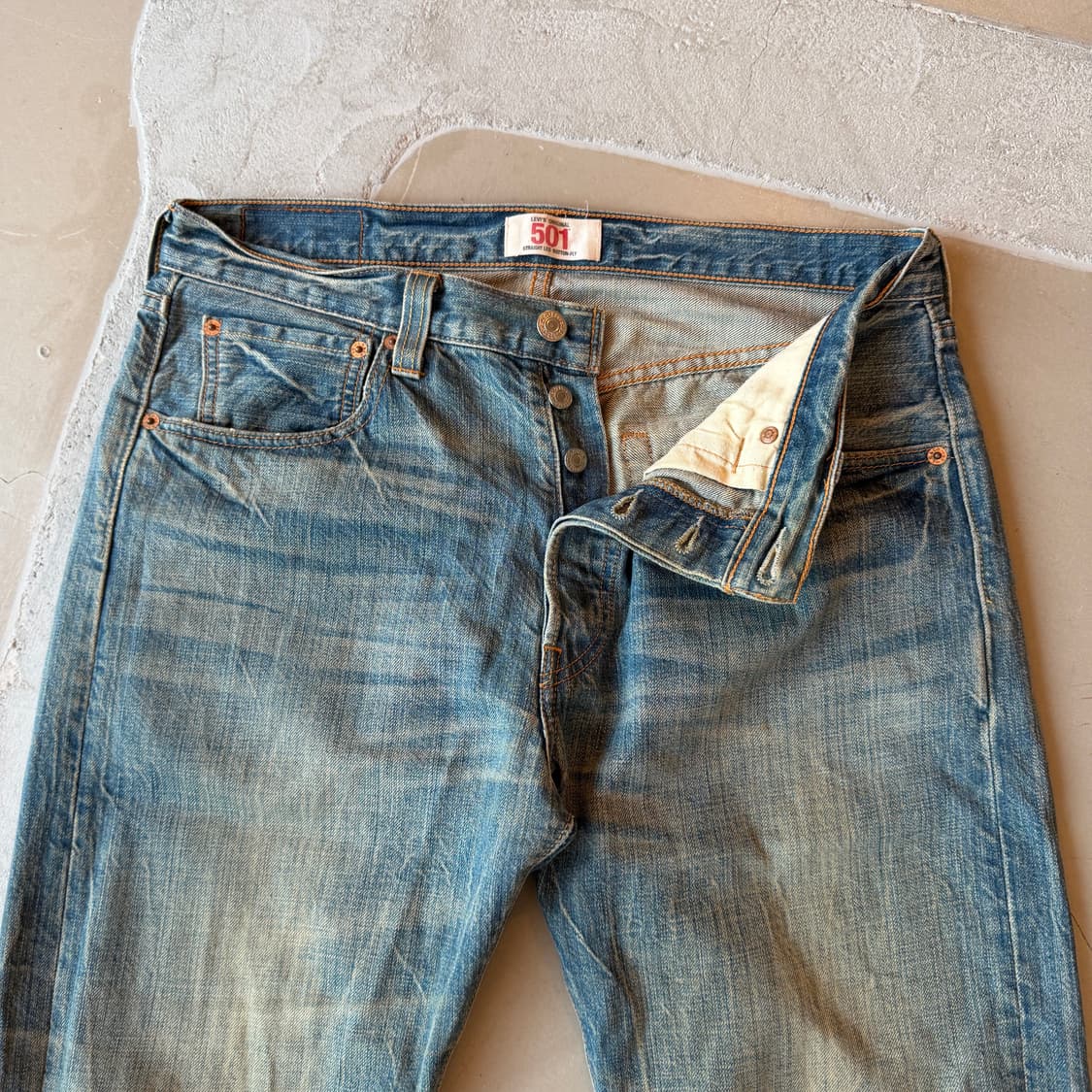 리바이스 501 데님 팬츠 상품이미지3