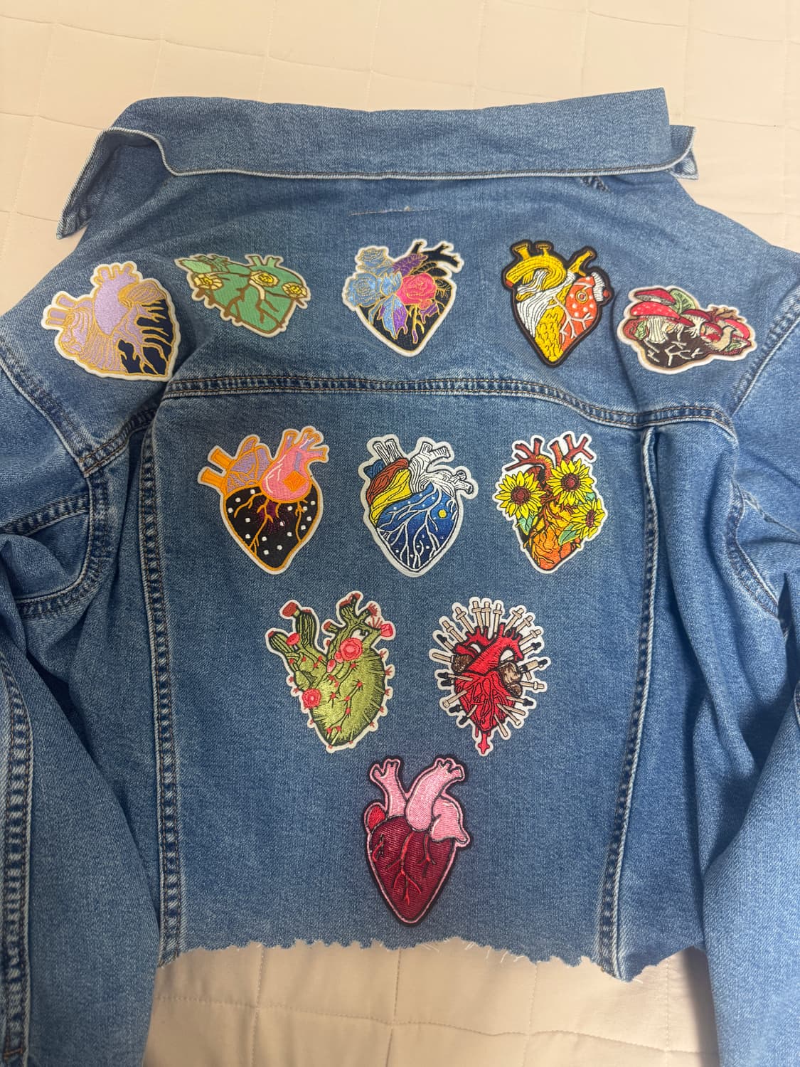 Levi’s 크롭 커스텀 데님 자켓(임채윤) 상품이미지3