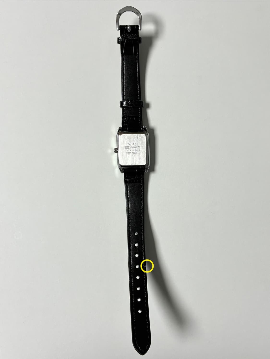 카시오 여성 가죽 시계 LTP V007 7E1 상품이미지4