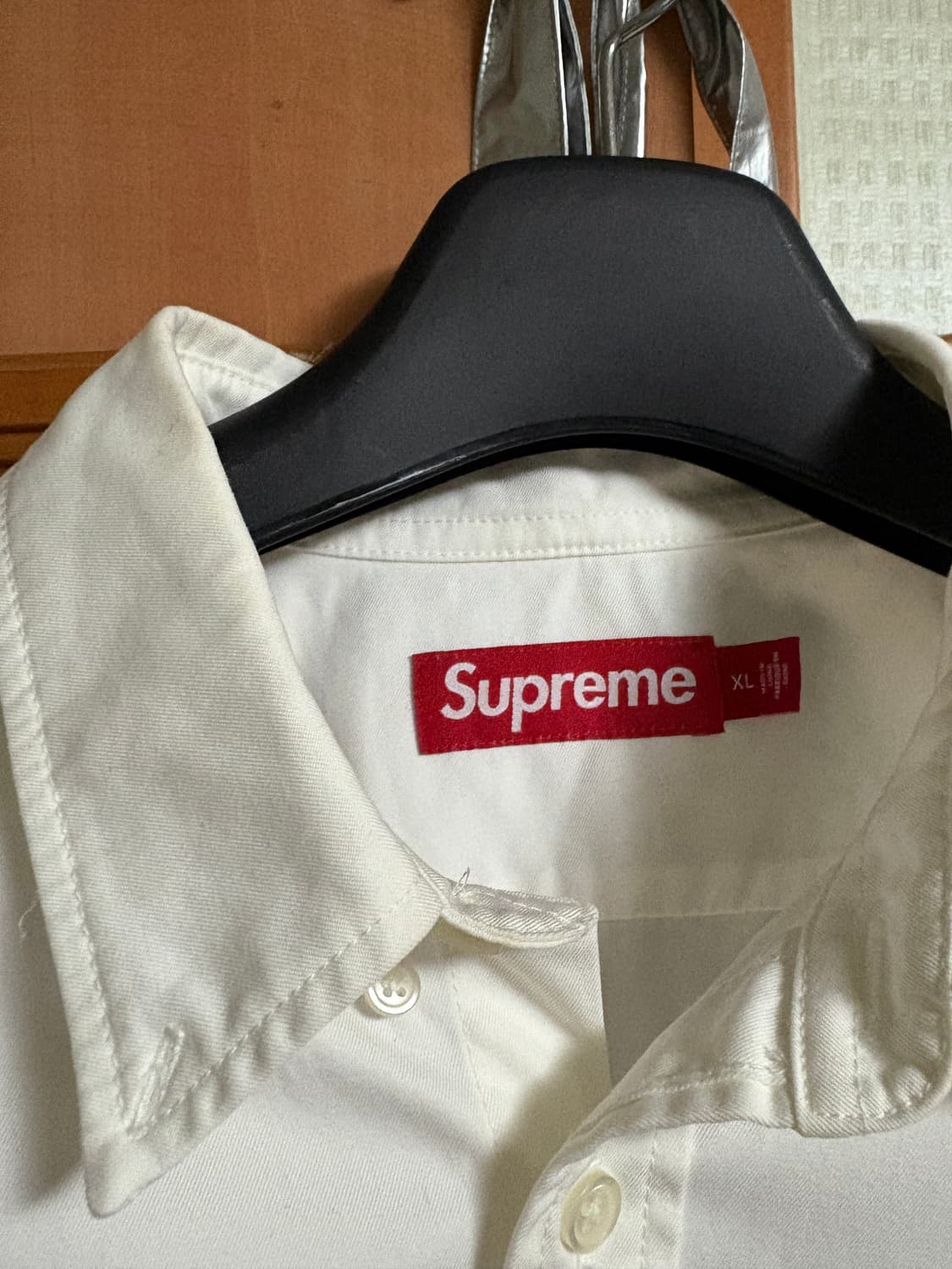 (xl)슈프림 스몰박스 셔츠 화이트 상품이미지3