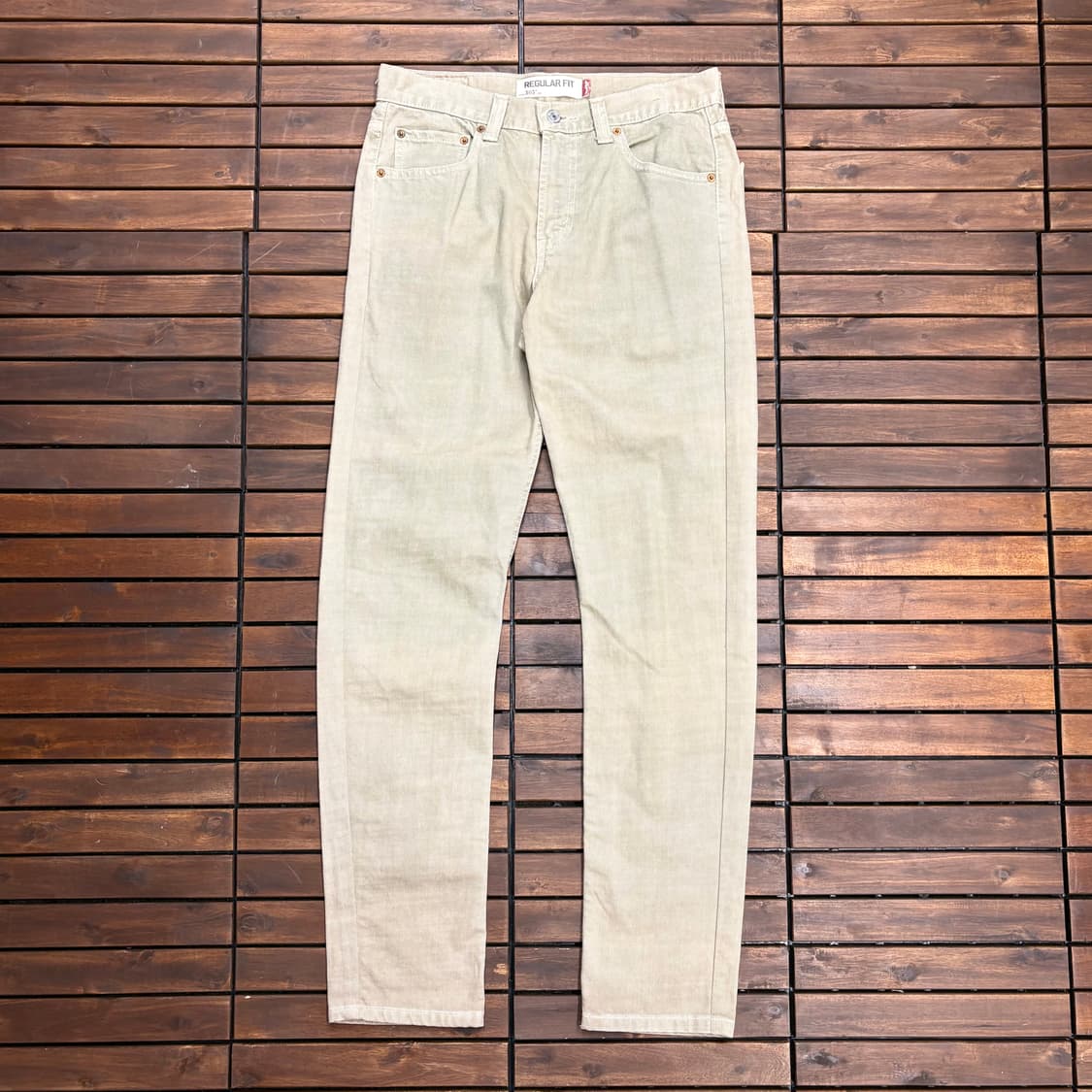 (32) 리바이스 505 레귤러 핏 데님 팬츠 상품이미지1