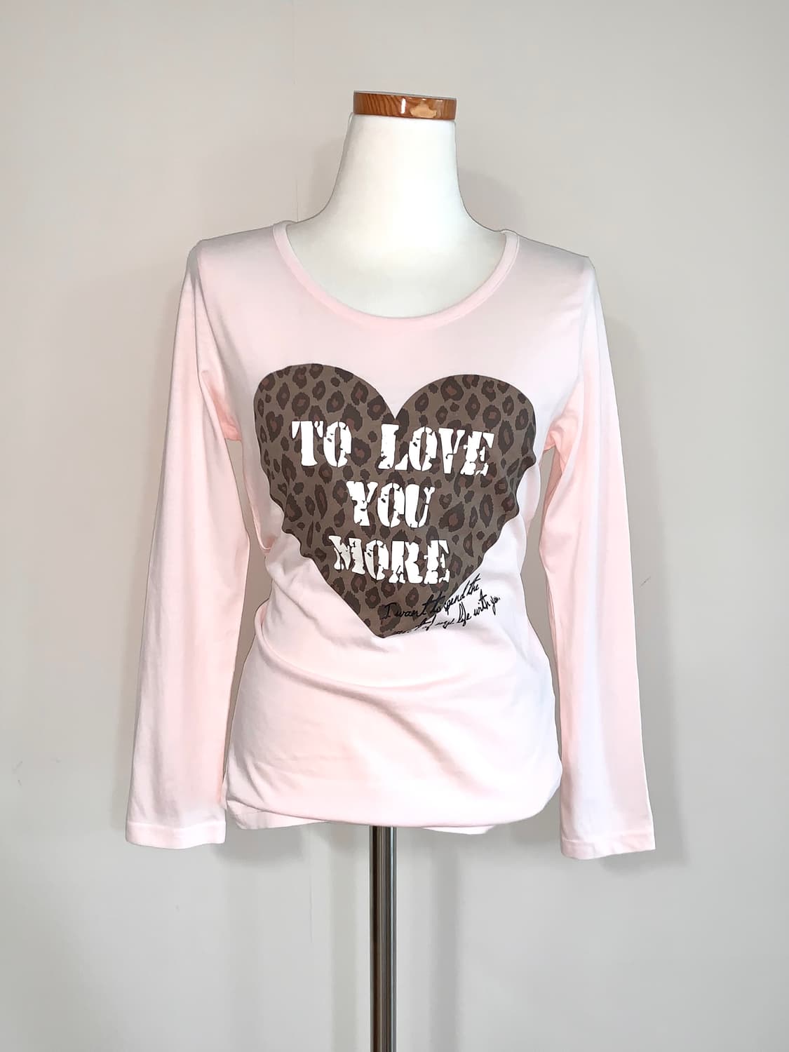 일본빈티지 콜자 갸루 롱슬리브 레오파드 상품이미지1