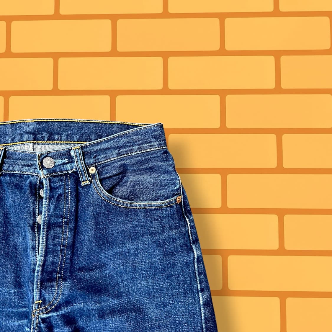 00s 리바이스 501 데님 팬츠 (30) 상품이미지6