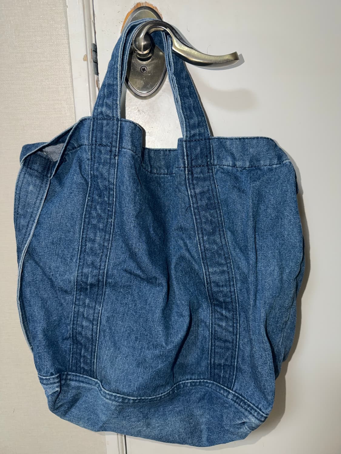 Denim shoulder bag 데님 숄더백 상품이미지3