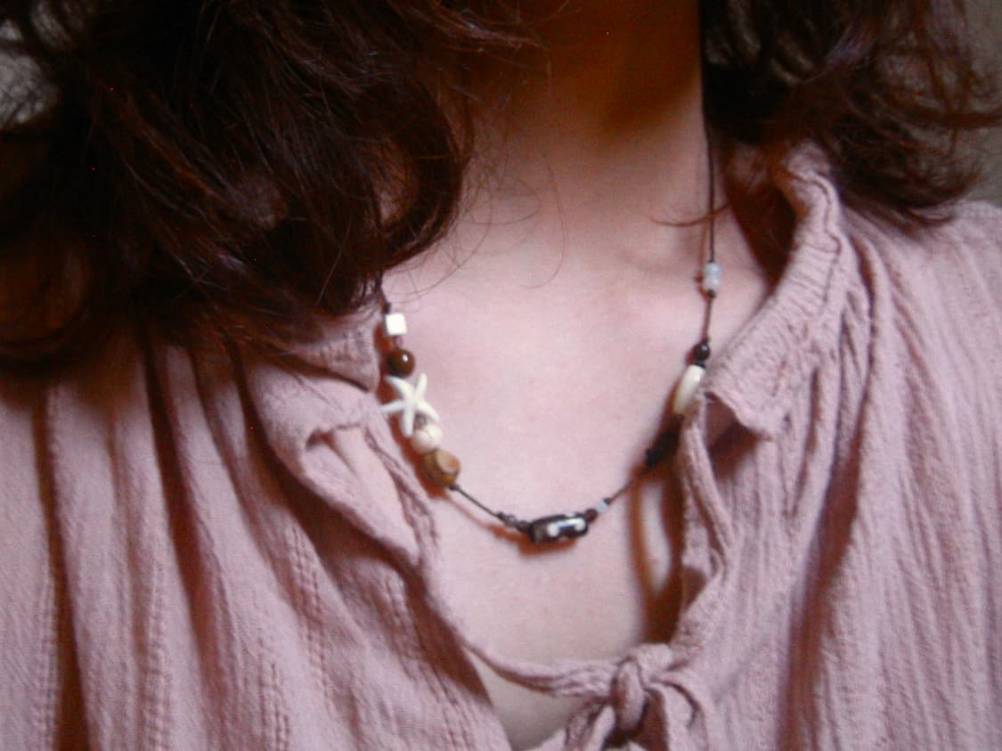 Late summer theme necklace 핸드메이드 목걸이 상품이미지4