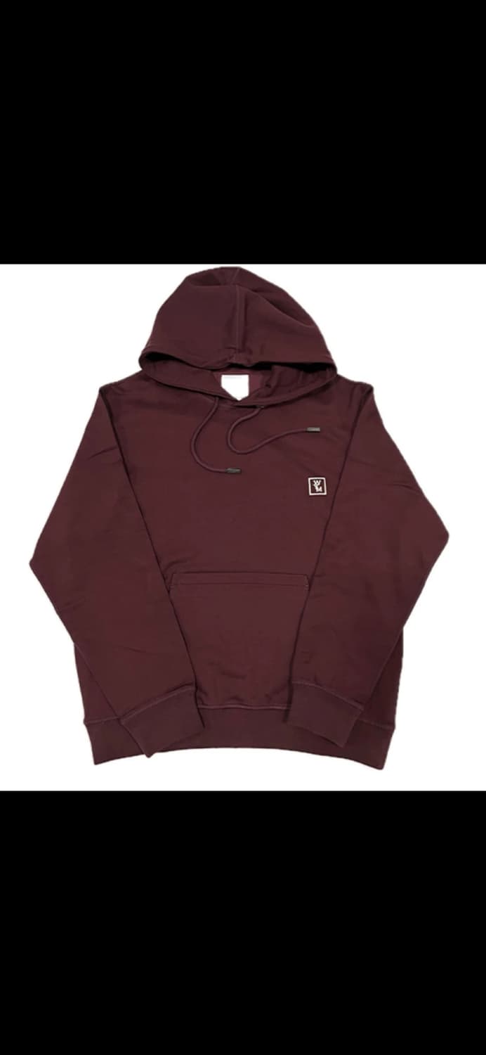 우영미 버건디 후드티 24fw 44사이즈 ss급 팝니다 상품이미지1