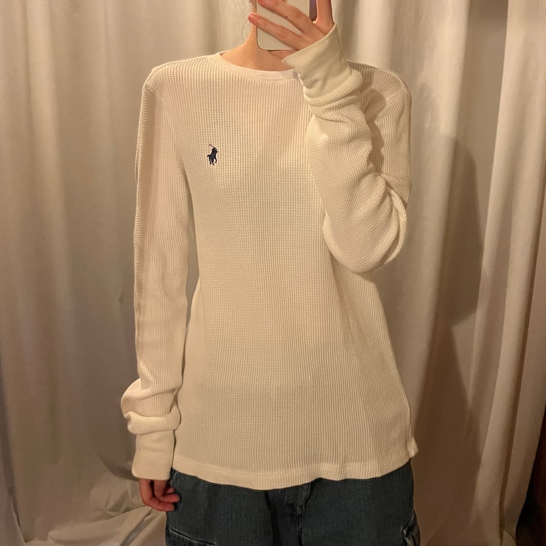 폴로랄프로렌 와플 롱슬리브 상품이미지2