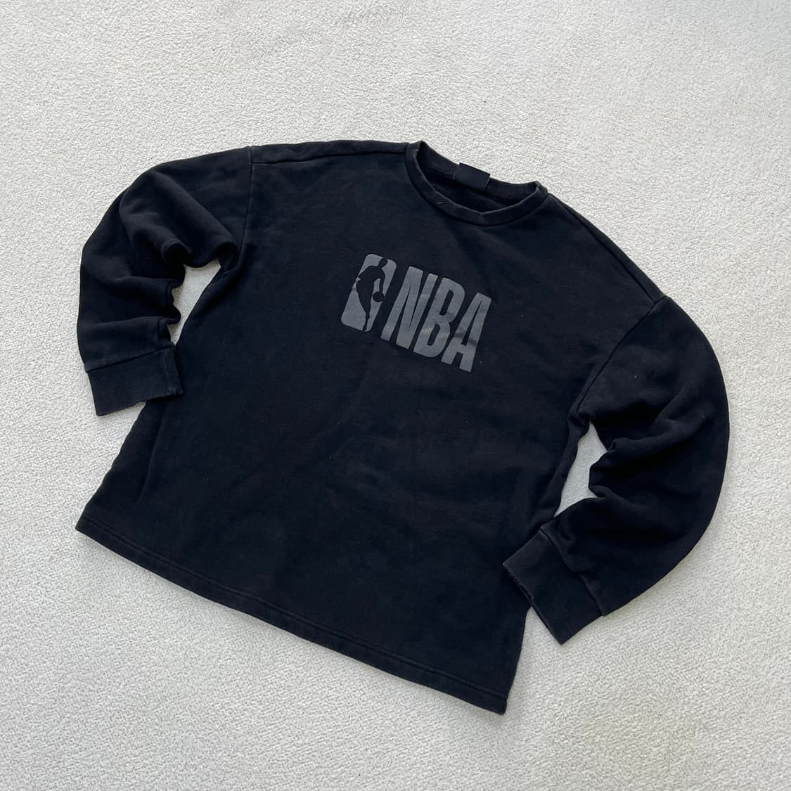 L 엔비에이 빅로고 긴팔 맨투맨 0323M 상품이미지1