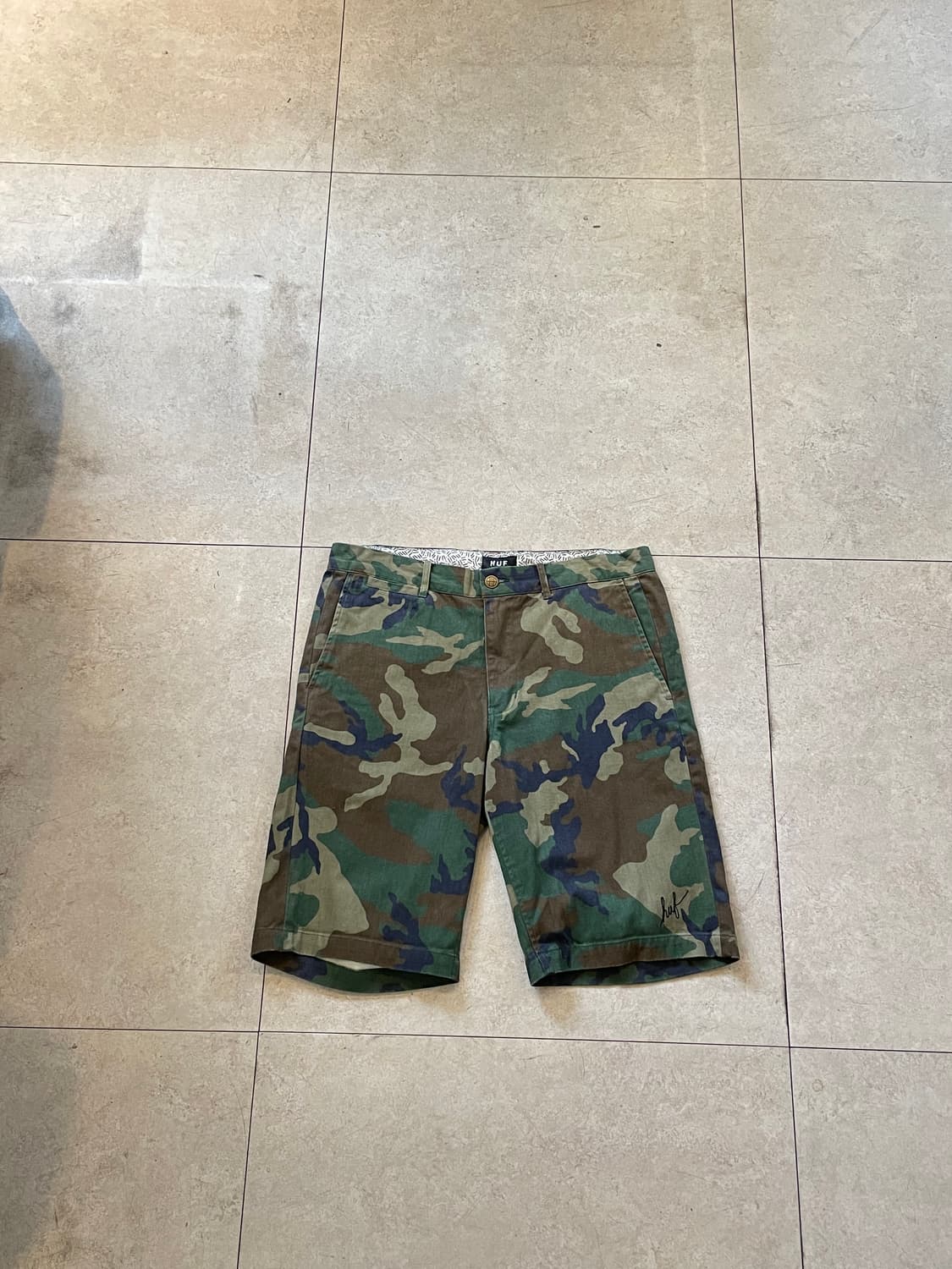 HUF 허프 카모 반바지 상품이미지6