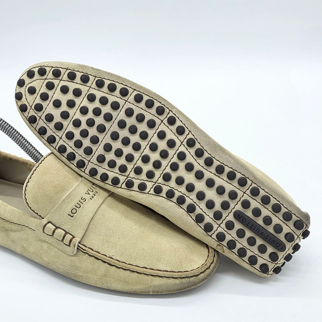  루이비통 스웨이드 드라이빙 슈즈 샌드 (7 1/2)  상품이미지3