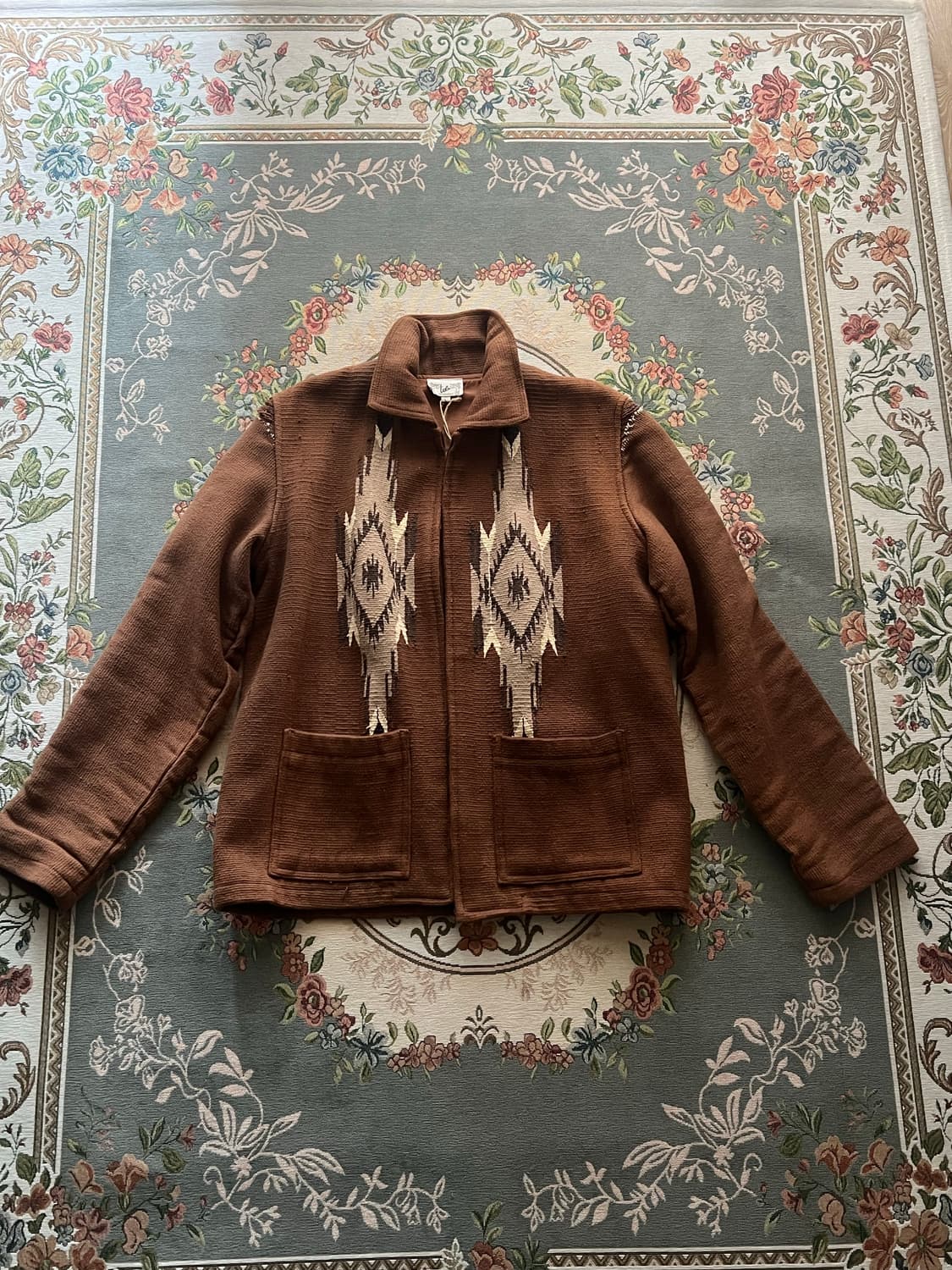 치마요 패턴 자켓 상품이미지1