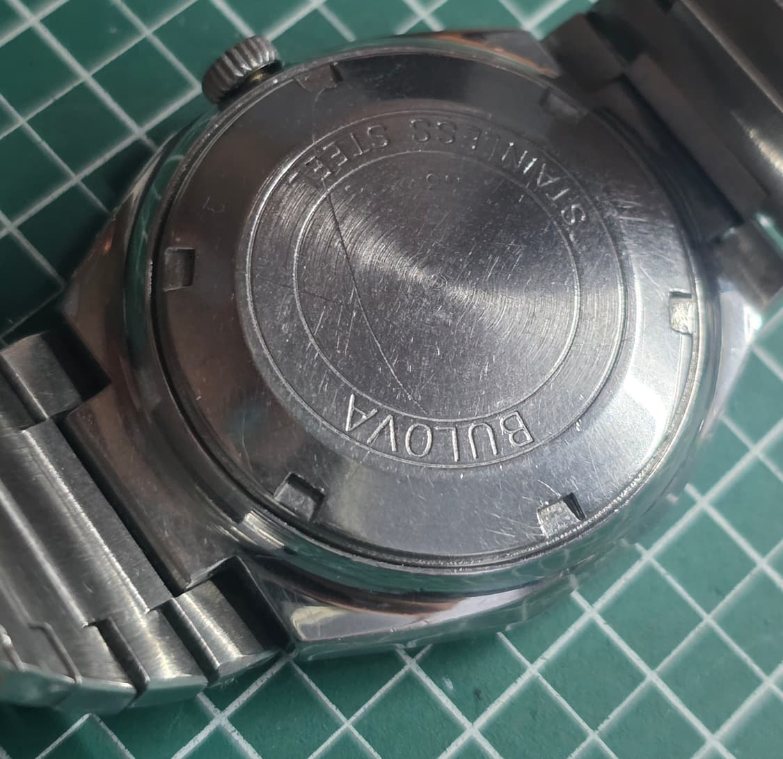 브로바(Bulova) 빈티지 옥타 데이데이트 오토메틱 시계  상품이미지3