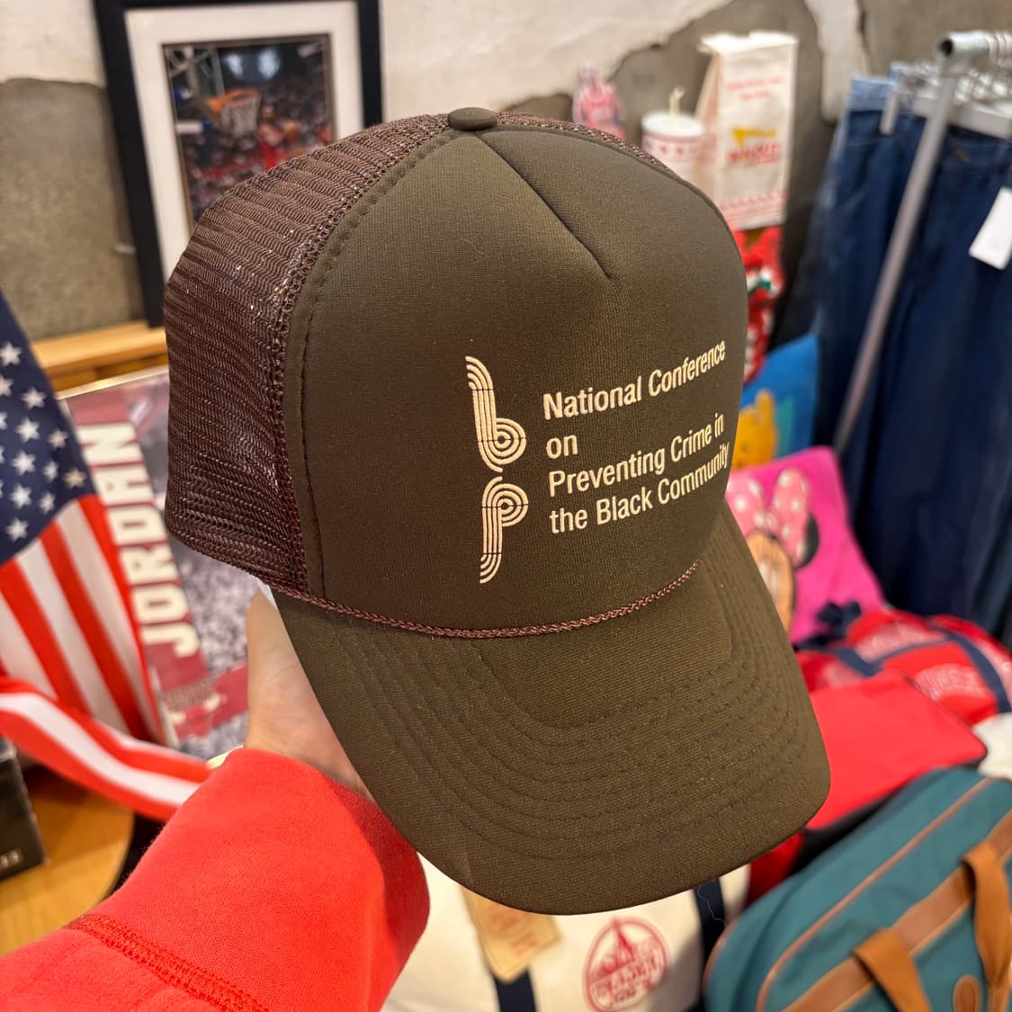 90s USA 빈티지 트러커 매쉬 볼캡 모자  상품이미지3