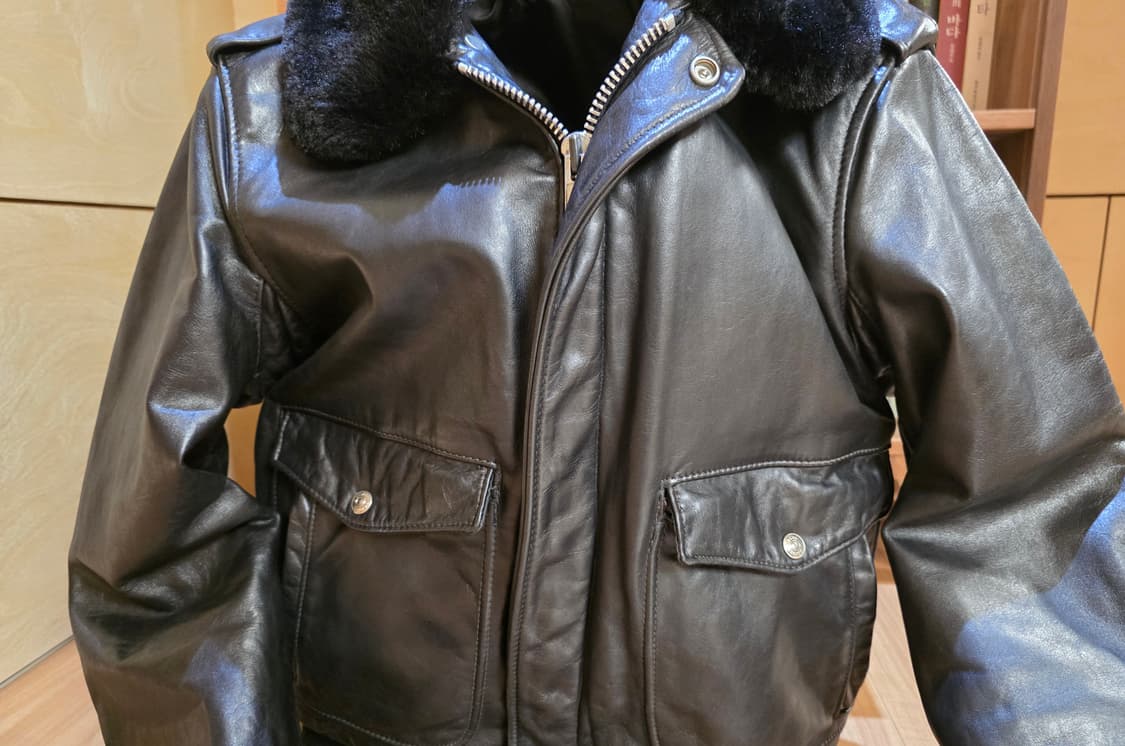 Schott G1 자켓 (38) 쇼트 a2 가죽 자켓 상품이미지3