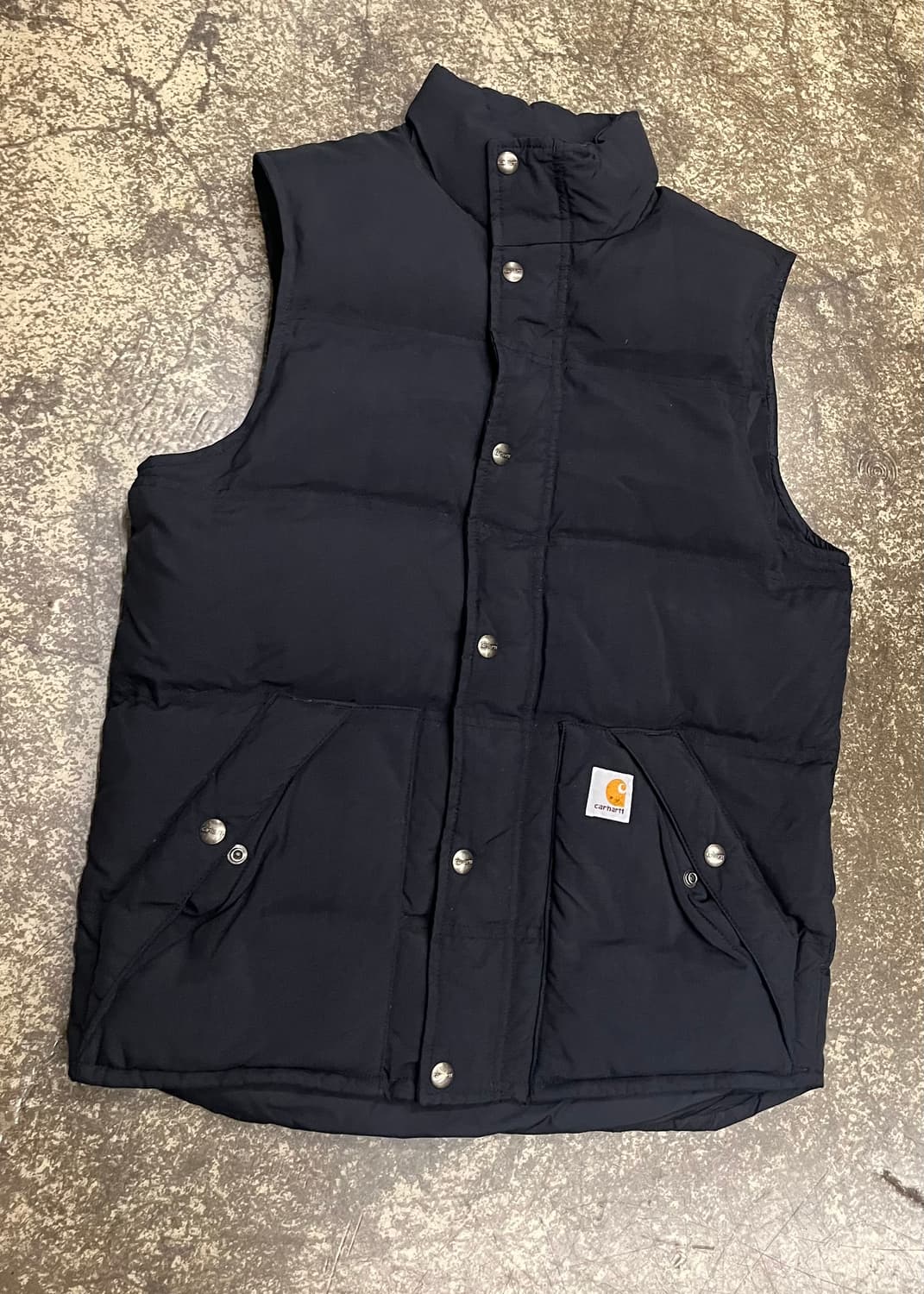 칼하트 블랙 패딩 조끼 상품이미지2