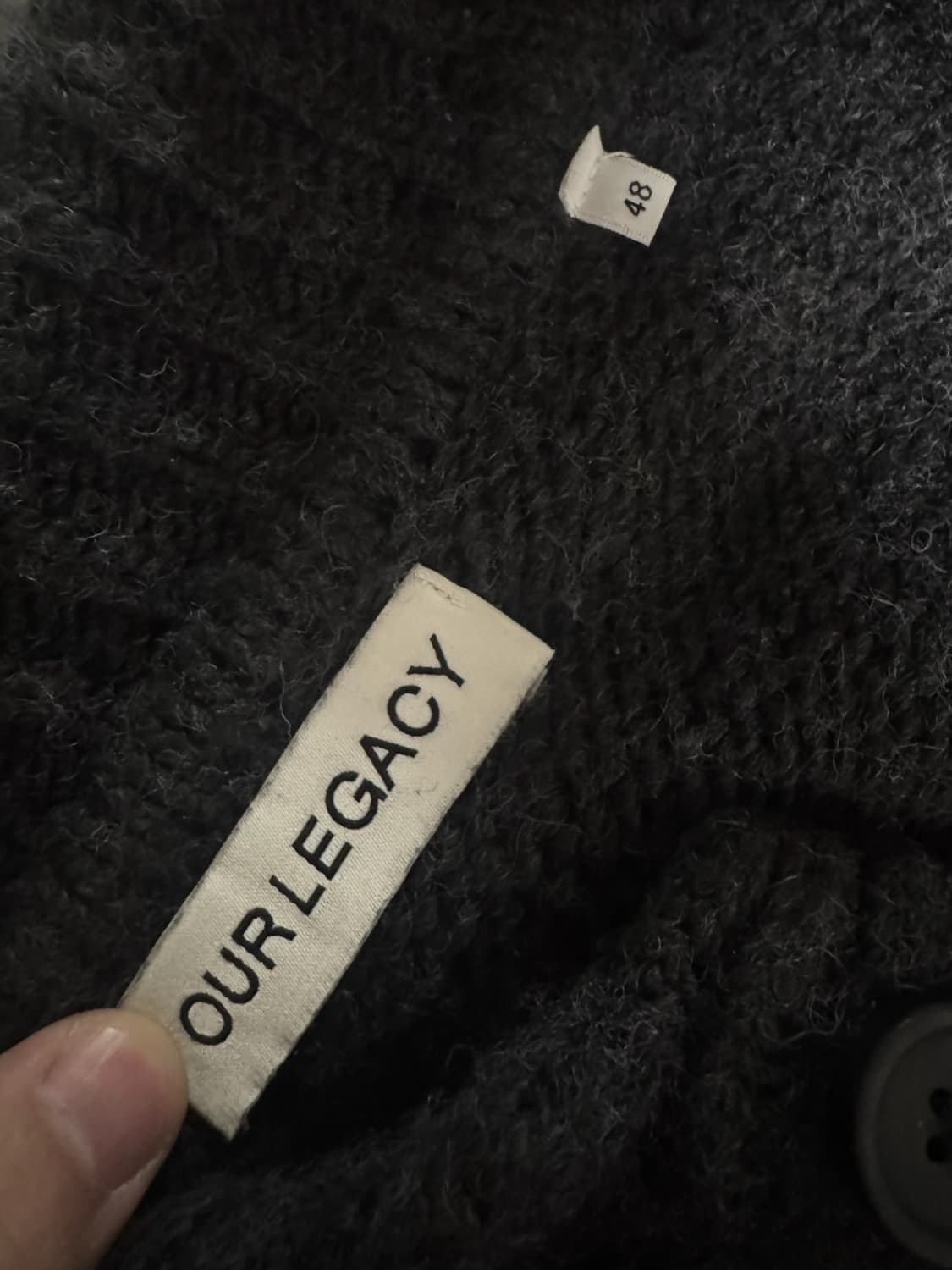 아워레가시 23FW 빅 가디건 48 상품이미지2