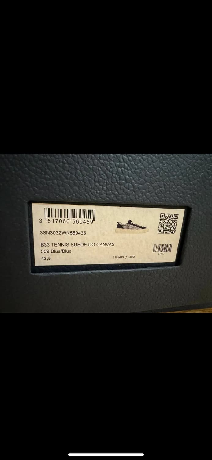 [43.5] 디올 b33 스니커즈 상품이미지4