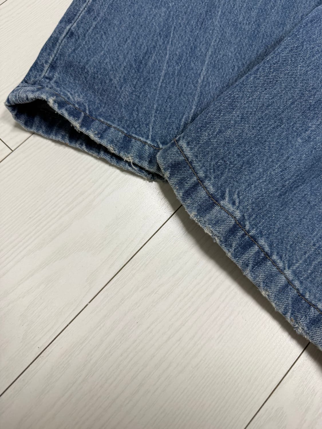 자라 루즈핏 와이드 데님팬츠 상품이미지9