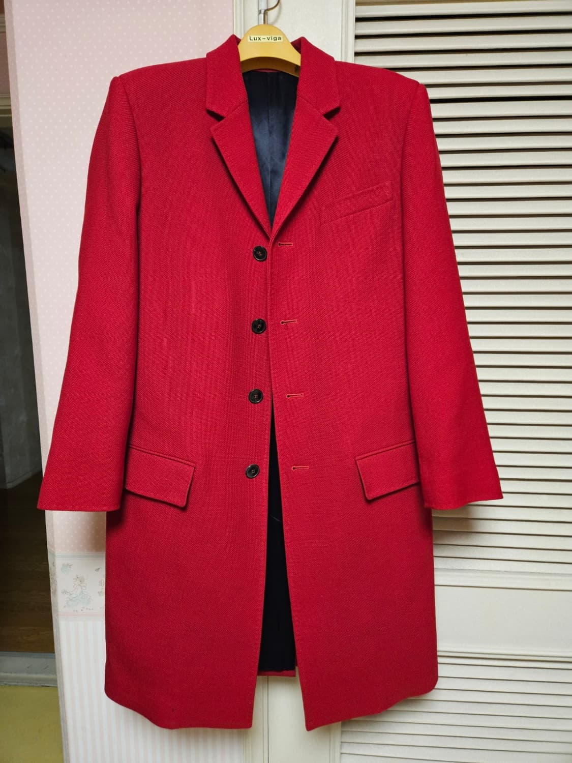 [명품] 발렌티노 싱글 울 코트 - 남성 코트 상품이미지2