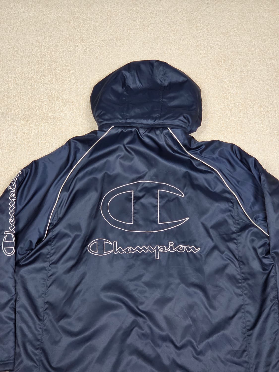 [챔피온] 골드윈 빅로고 플리스 벤치 코트 | 00234 상품이미지7