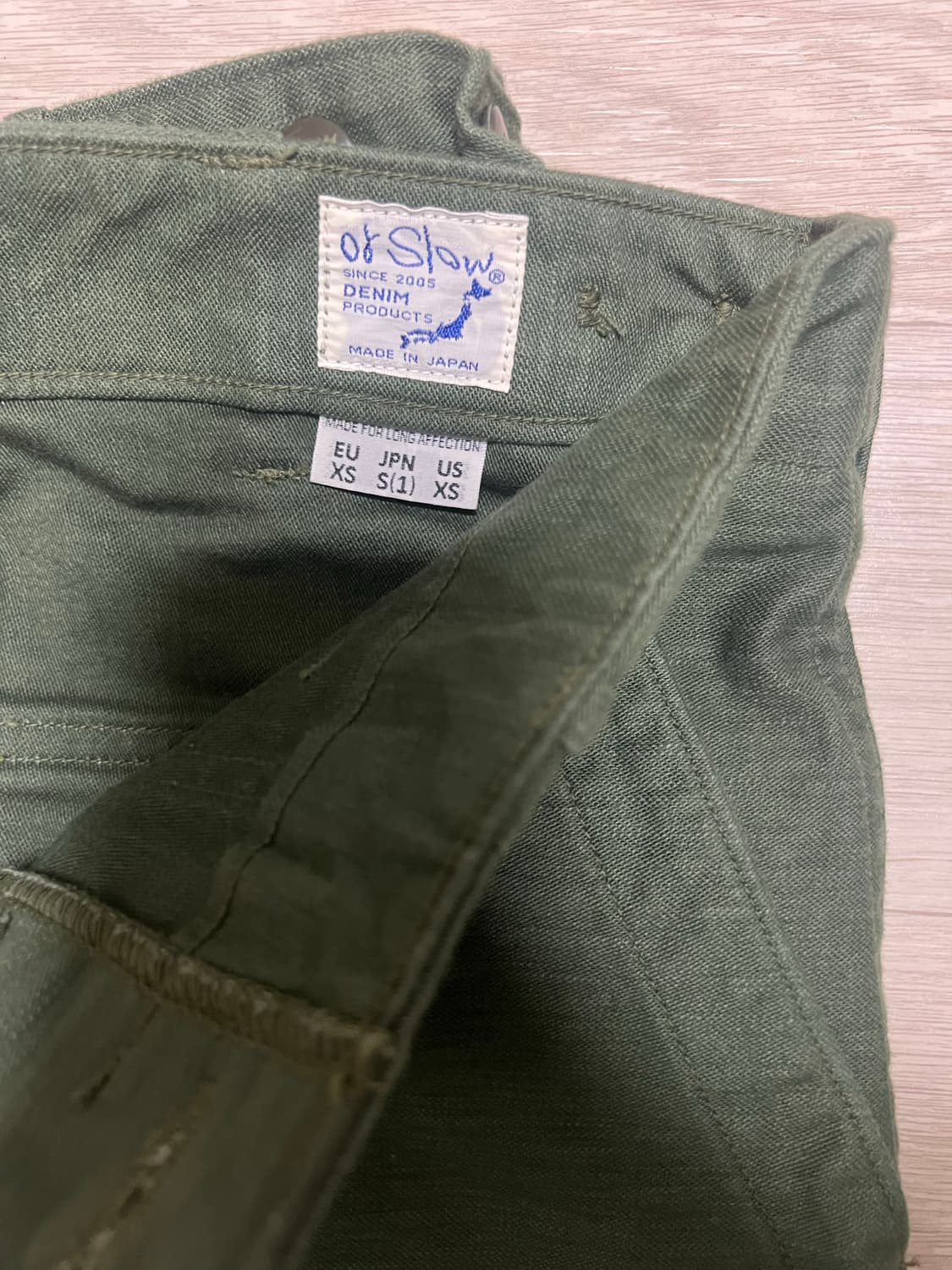 오어슬로우 퍼티그팬츠 상품이미지3