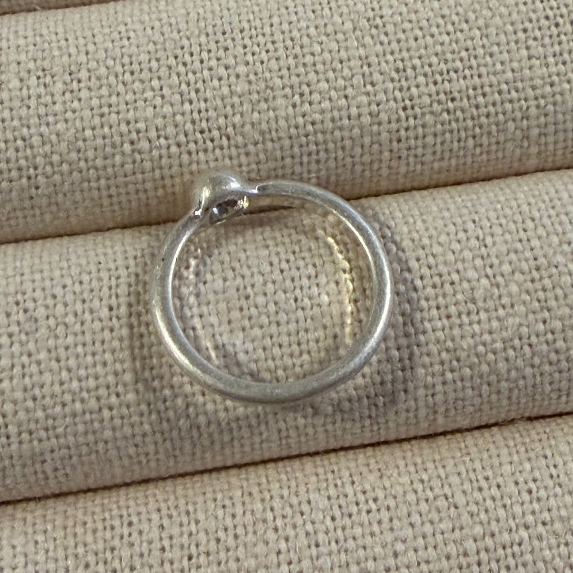 새상품 여성 신주 은도금 볼 반지 상품이미지6