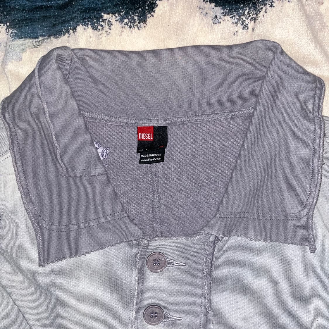 Diesel Mauve Button Jacket 상품이미지5