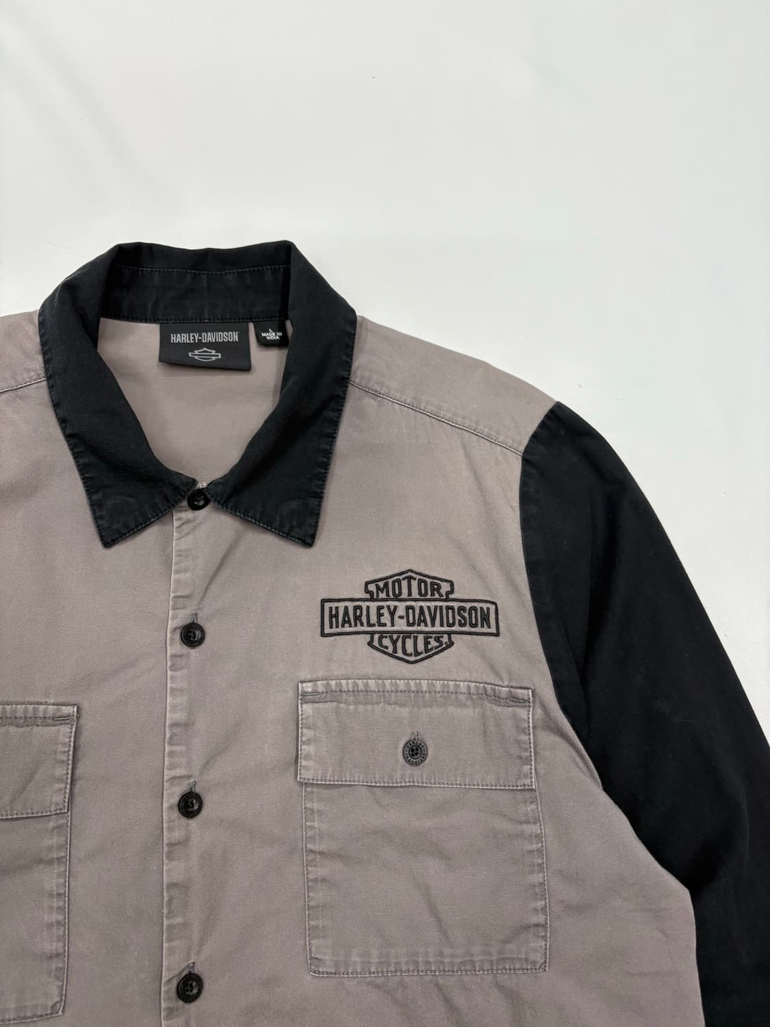 할리데이비슨 우븐 메카닉 워크 셔츠 상품이미지8