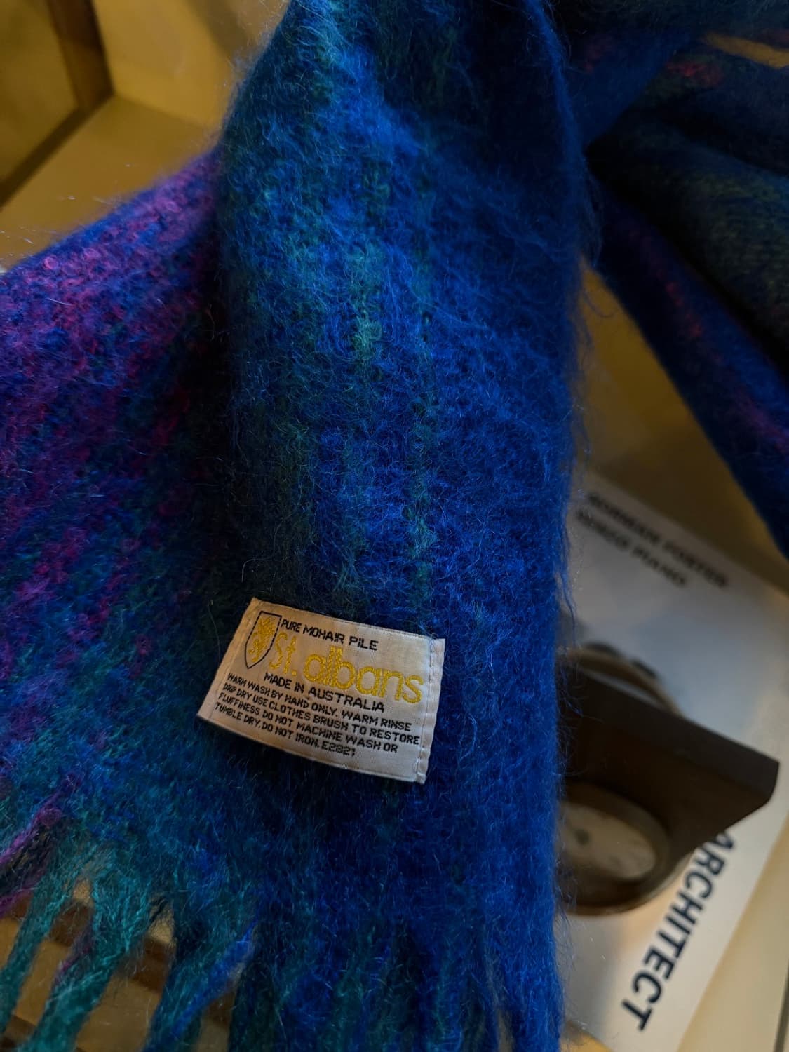 VTG 모헤어 머플러 상품이미지6