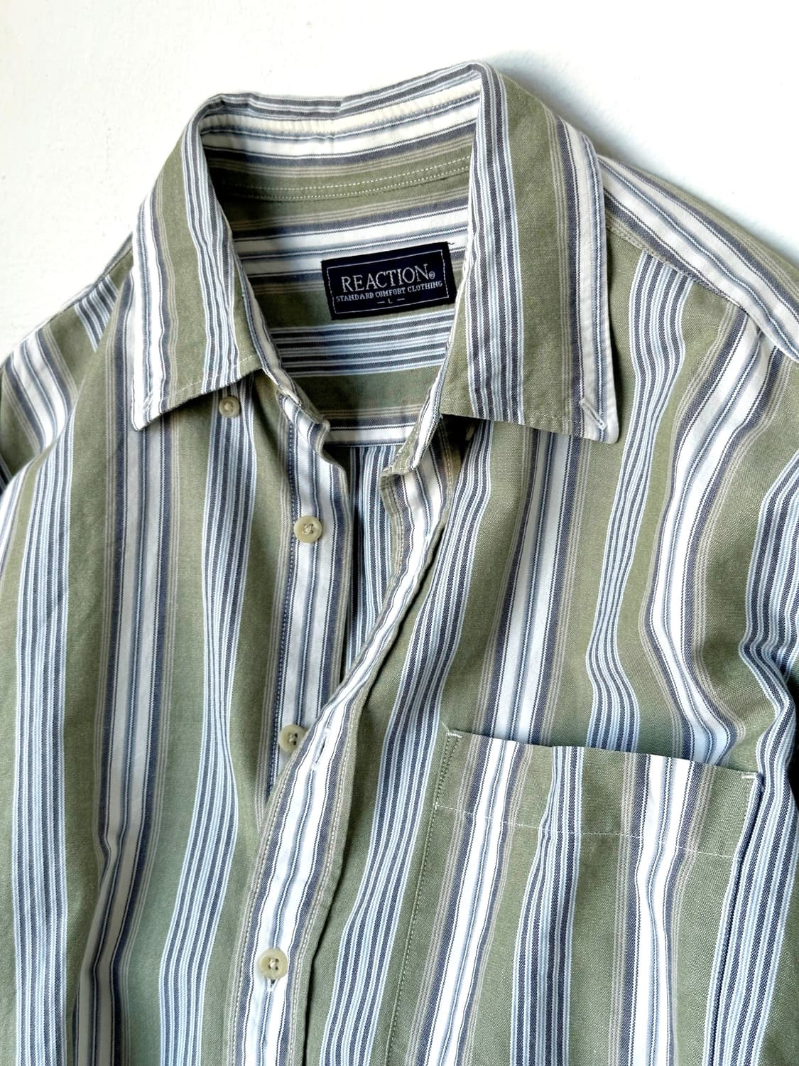 Natural cotton stripe design H/S shirt 상품이미지10