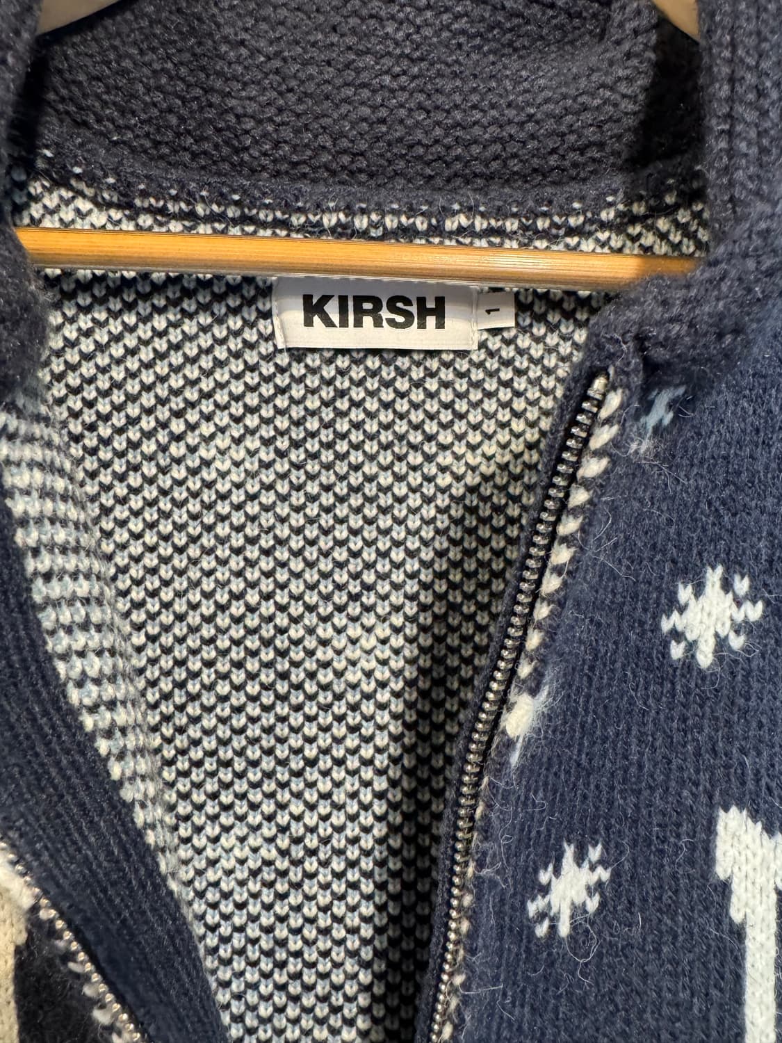 키르시 니트 집업 상품이미지3