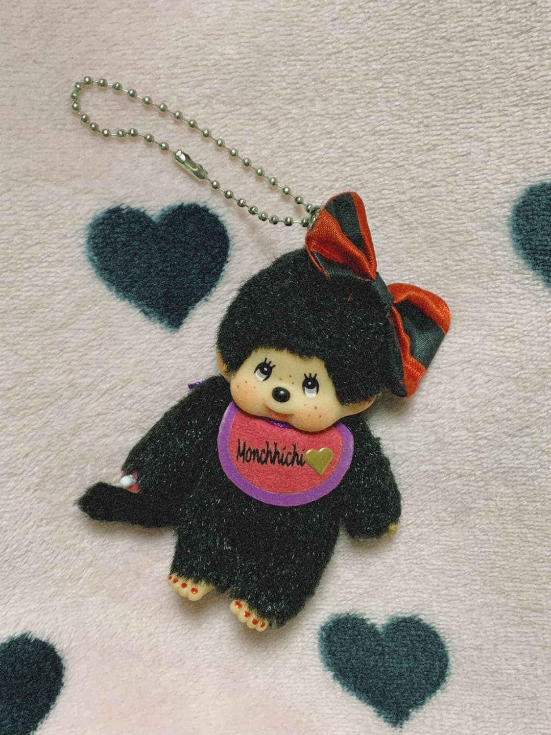 몬치치 오토나랩 콜라보 블랙 인형 키링 상품이미지1