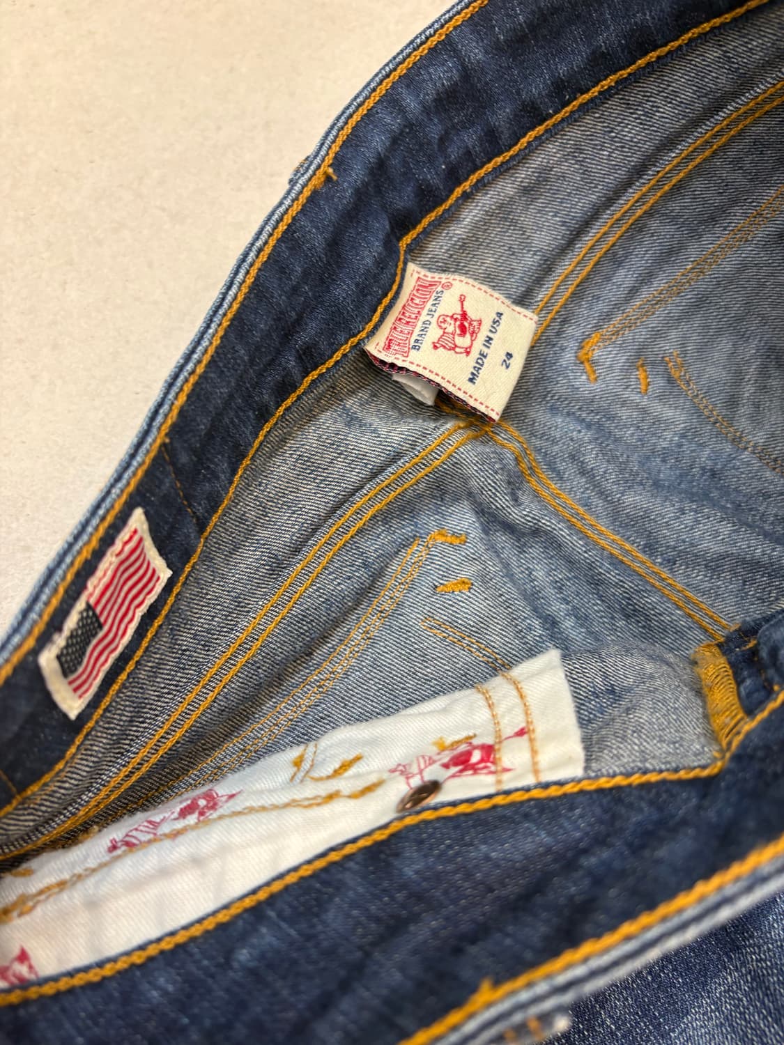 트루릴리전 부츠컷 데님 상품이미지5