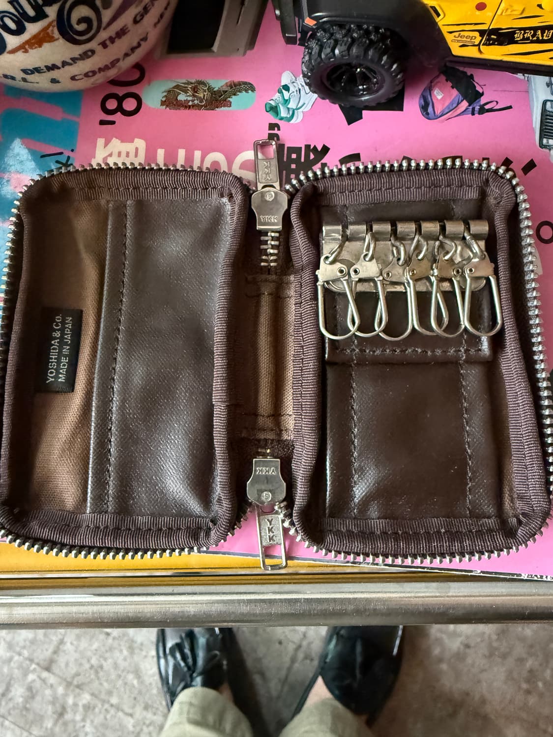 Porter 멀티 키케이스 os 브라운 상품이미지3