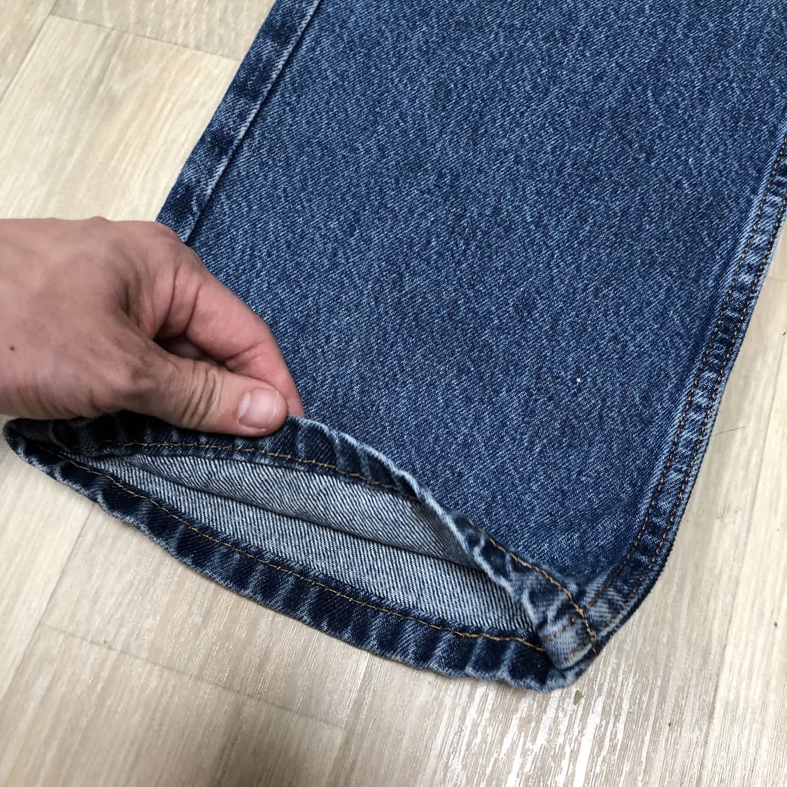 (32) 리바이스 Levi's 555 96 릴렉스 스트레이트진 중청 데님 상품이미지2