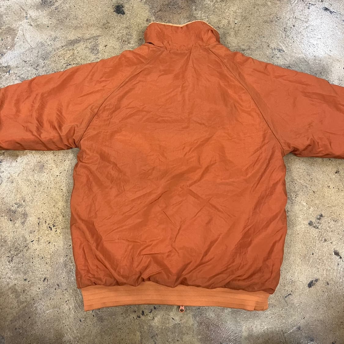 [정품/M] 나이키 오렌지 빅스우시 뽀글이 플리스 바람막이 양면 b17 상품이미지2