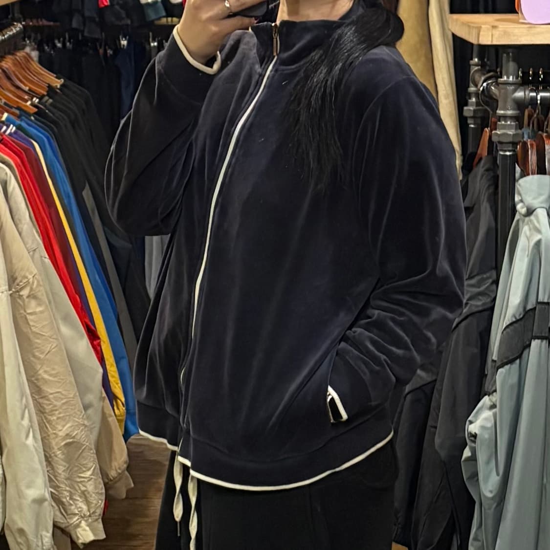 [HI] VTG 벨벳져지 퍼플 상품이미지3