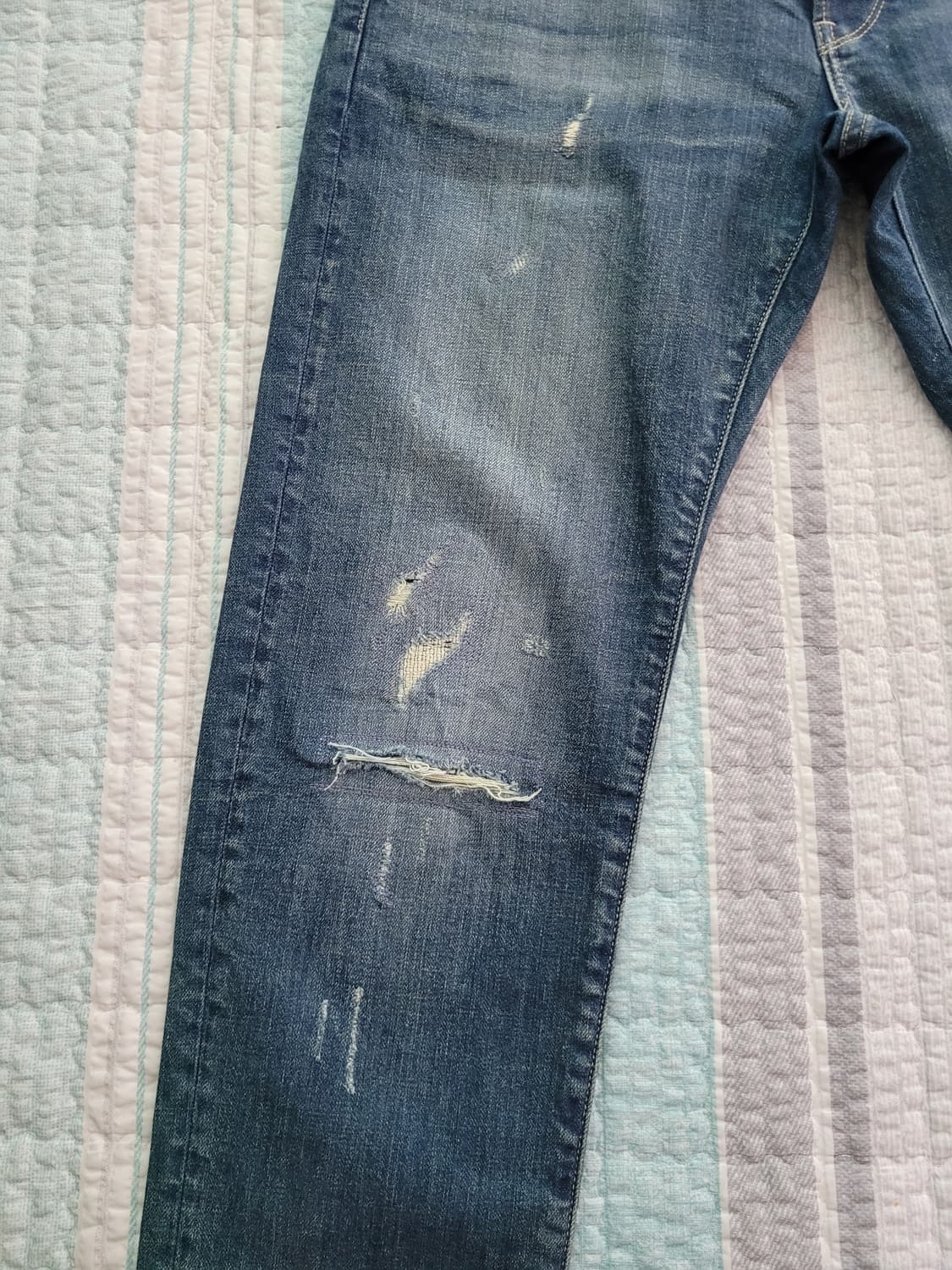 지스타로우 G star raw 3301슬림 빈티지 디스리페어 워싱진 32 상품이미지2