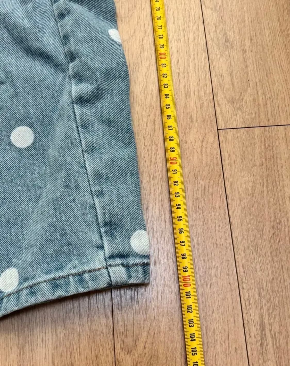 바니쉬먼트 Dot Dot denim light blue 도트 데님 팬츠 상품이미지5